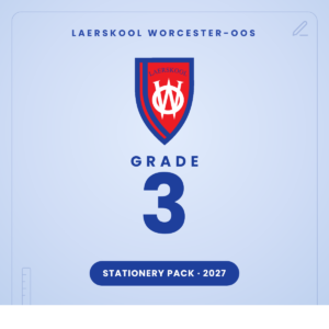 Laerskool Worcester-Oos Graad 3 Skryfbehoeftepakket 2027