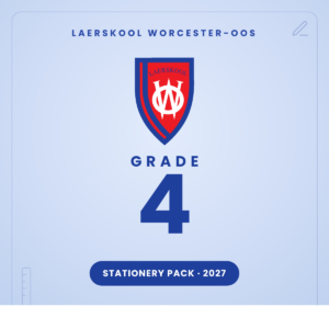 Laerskool Worcester-Oos Graad 4 Skryfbehoeftepakket 2027