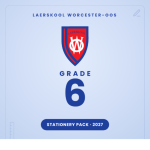 Laerskool Worcester-Oos Graad 6 Skryfbehoeftepakket 2027