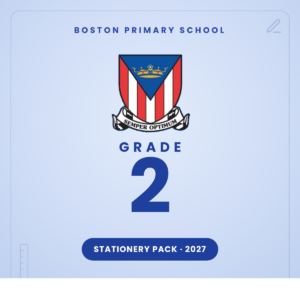Boston Primary Grade 2 Stationery Pack 2027