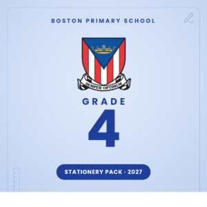 Boston Primary Grade 4 Stationery Pack 2027